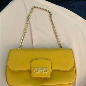 Yellow Ferragamo Bag